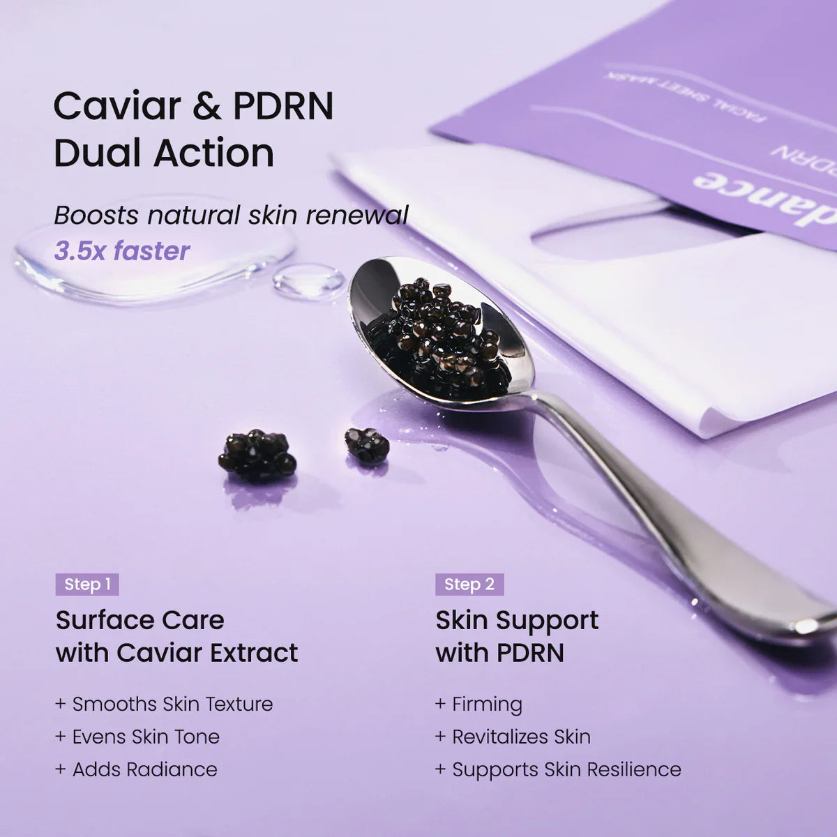 Rejuvenating Caviar PDRN Real Deep Mask